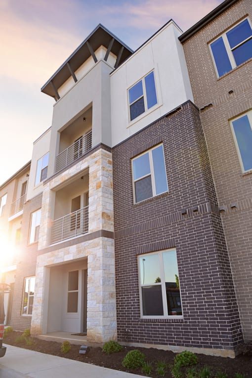 Building Exterior at Epic Apartments, Denton, Texas