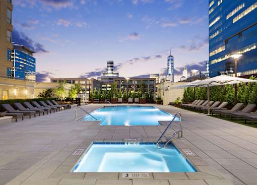 Pool at 65 Bay Street, Jersey City, NJ, 07302