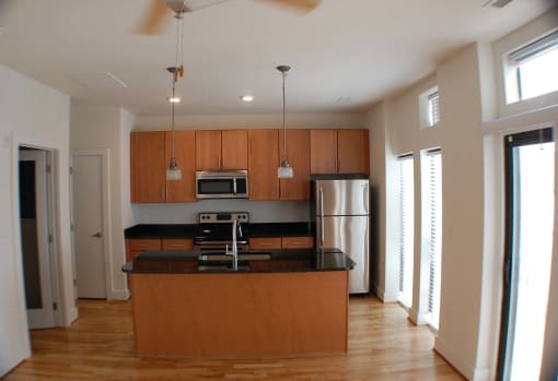 Kitchen at The Seaboard Building