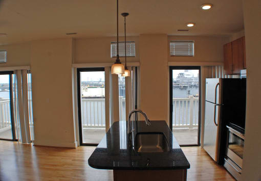Kitchen at The Seaboard Building