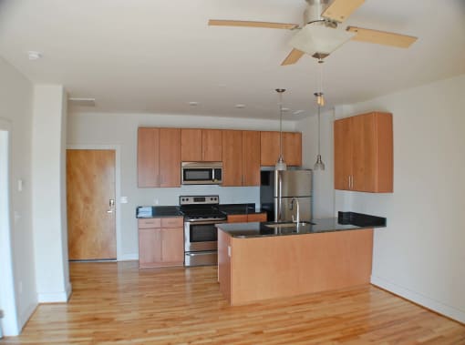 The Seaboard Building in Portsmouth VA kitchen