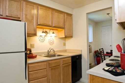 Beautiful Kitchen at Bradford Manor Apartments, Hamlin, NY