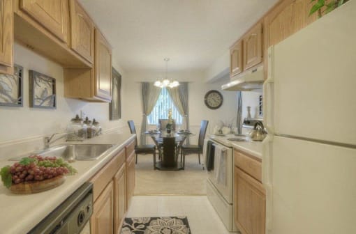 Bright Kitchen at Chili Heights Apartments, Rochester, NY
