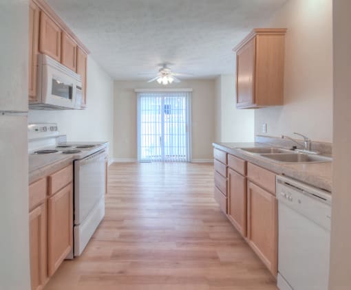 Bright Kitchen at Fetzner Square Apartments & Townhouses, Rochester, NY