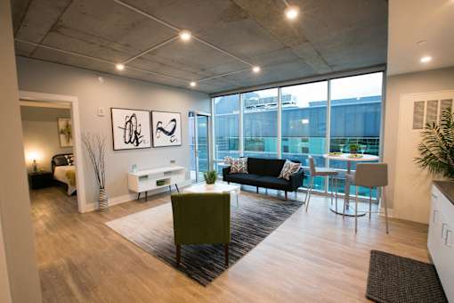 Large Open Concept Living Room