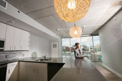Plenty of Counter Space Eat-In Kitchen