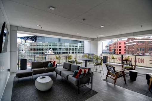 Clubhouse View of Downtown Grand Rapids