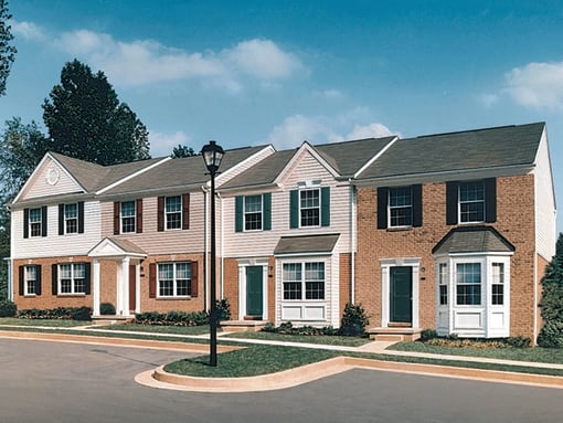 Front Exterior at Carlson Woods Townhomes, Baltimore, MD, 21244