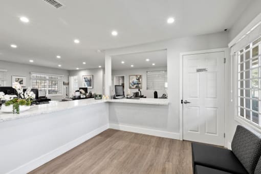 Leasing Office at Gloria Homes Apartments, Los Angeles, CA, 90016