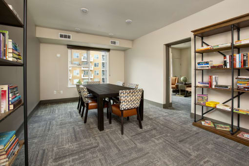 Library at VINTAGE AT THE CROSSING, Reno Nevada