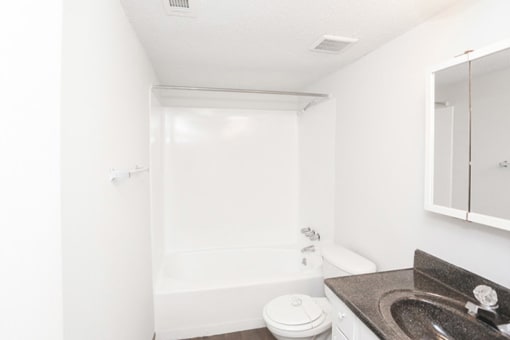 Bathroom  at Canyon Creek Apartments, Missouri, 64132