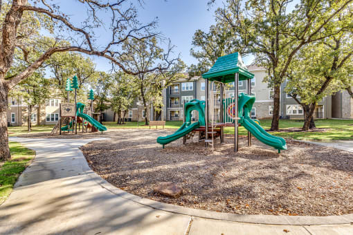 Outdoor Playing Area at The Veranda, Denton