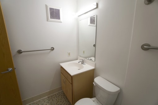 Rolling Hills apartments studio, St. Paul, Minnesota