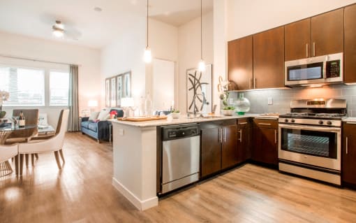 Kitchen | Motif Apartments For Rent in Woodland Hills, CA 91367