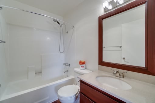 Oversized Soaking Tubs at Park Merridy, Northridge, California