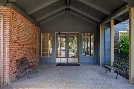 Stonesthrow Apartments Clubhouse Porch