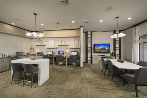 business center apartments in pearland