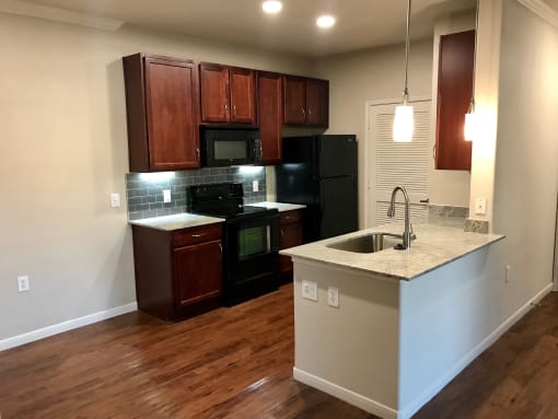 kitchen apartments in pearland