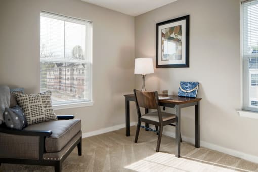 Den In all Apartments at Townes at Pine Orchard, Ellicott City, 21042