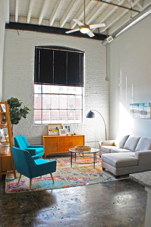 The Seaboard Building Living Room