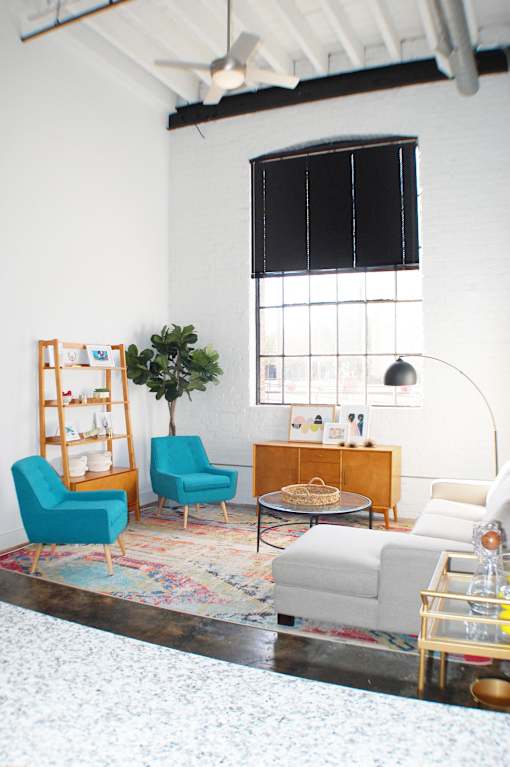 The Seaboard Building Living Room