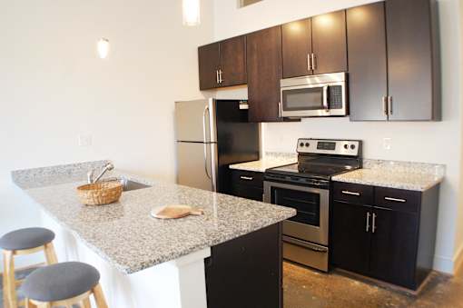 The Brightleaf Building Kitchen