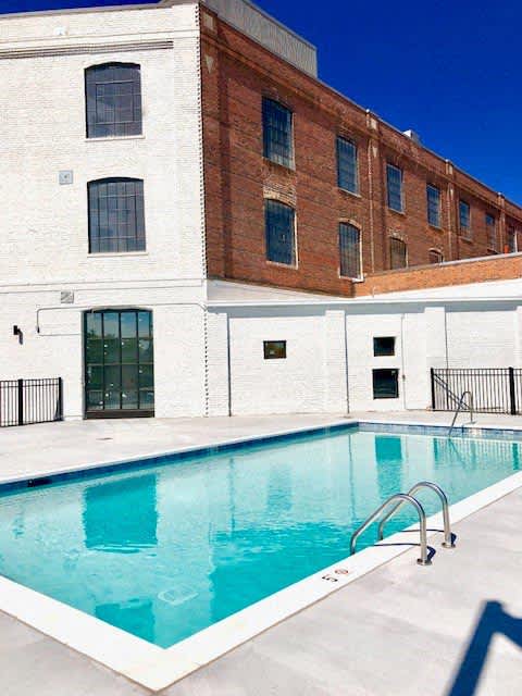 The Brightleaf Building Pool