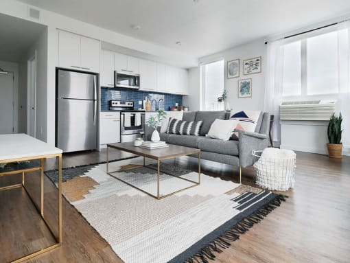 Expansive Living Room at The Fowler, Boise, ID