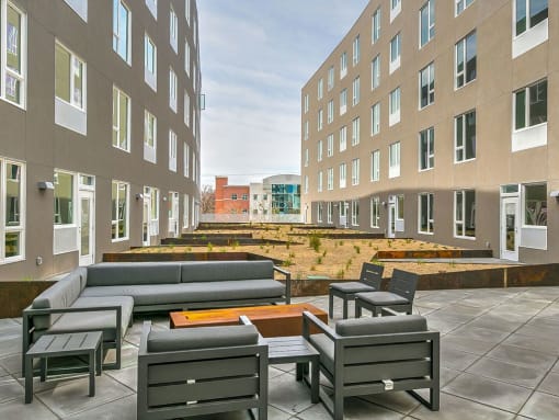 Resident deck at The Fowler, Boise, ID, 83702