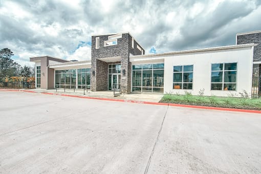 ExteriorSide View of Encore At Westfork in Conroe
