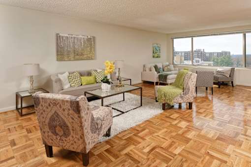 One Bedroom - Living Room