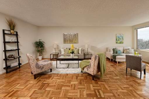 One Bedroom - Living Room