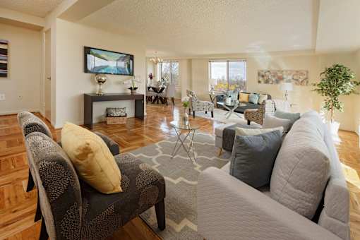 Two Bedroom - Living Room