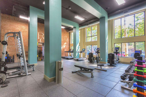 Fitness Center Access at 712 Tucker, Raleigh