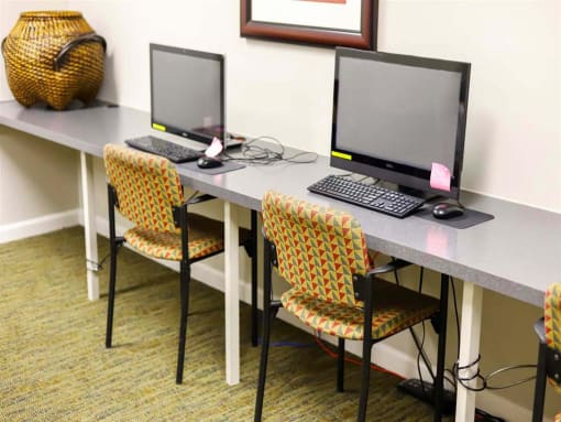 Access to internet at Ashland Commons affordable apartment community in Baltimore