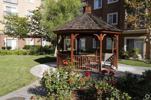 Gazebo at CANYON COUNTRY SENIOR, Santa Clarita