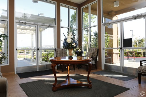 Lobby at CANYON COUNTRY SENIOR, Santa Clarita, 91387