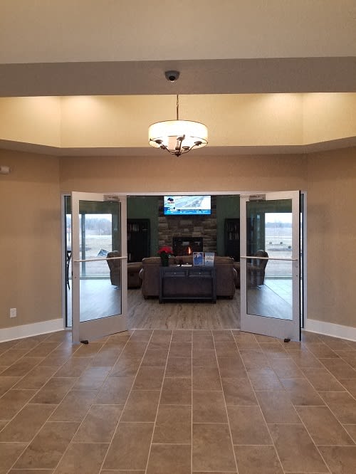 Entrance to Clubroom at Regency Preserve, Avon IN, 46123