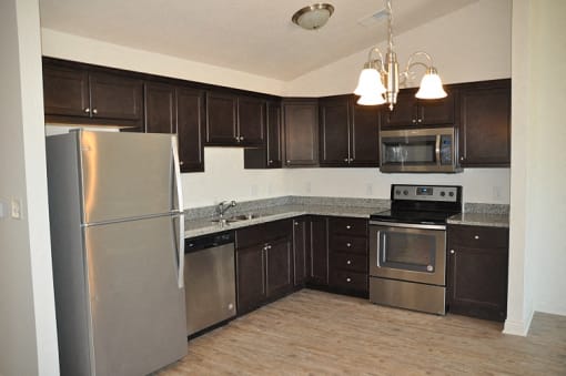 Modern kitchen at Regency Preserve, Avon IN, 46123
