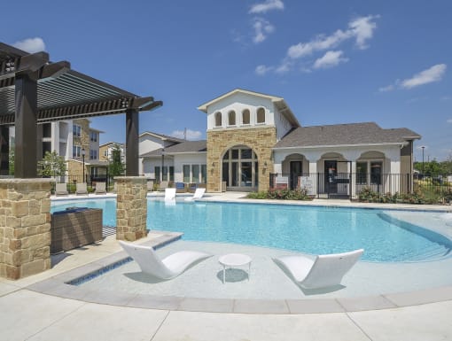 Resort Style Pool at Lucero, San Antonio, TX, 78237