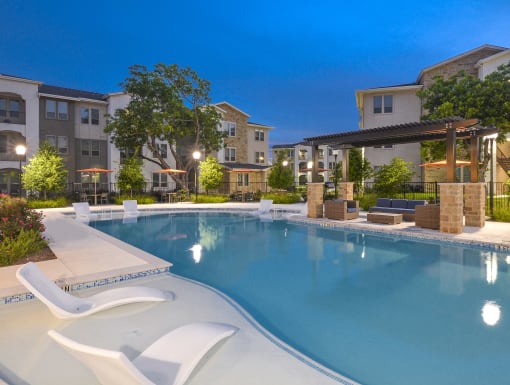 Pool with Sundeck at Lucero, Texas, 78237
