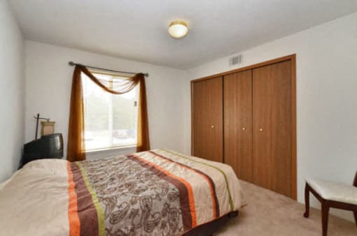 Second Bedroom at Grissom Estates Apartments in Cicero,  IN  46034