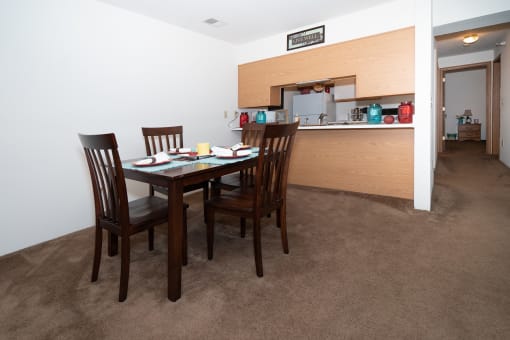 Dining And Kitchen at Morris Estates Apartments, Hopkinsville