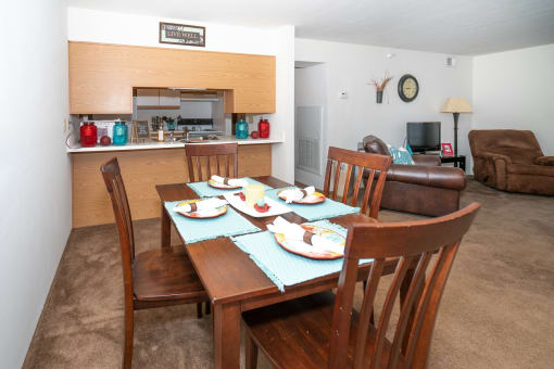 Dining Space at Morris Estates Apartments, Kentucky