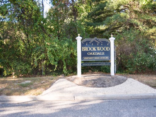 Property Signage at Brookwood at Oakdale 55+, Oakdale, NY