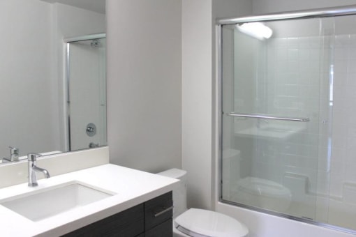 Luxurious Bathroom at 11755 Culver Boulevard, Los Angeles, CA, 90066