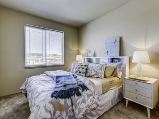 Bedroom at BELLA SONOMA, Fife Washington