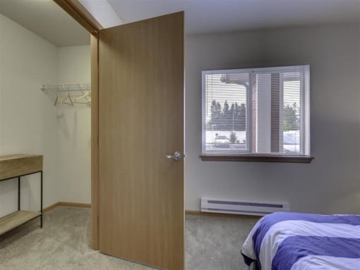 Bedroom Closet at Quilceda Creek, Marysville, Washington