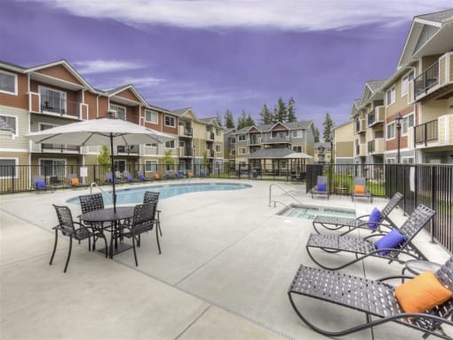 Poolside Lounge Chairs at Quilceda Creek, Marysville, WA 98271
