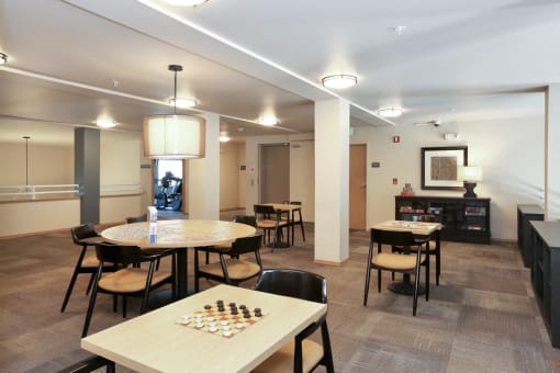 Game Room at VINTAGE AT BELLINGHAM, Bellingham, Washington